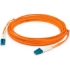 Picture of AddOn 2m LC (Male) to LC (Male) Orange OM2 Duplex OFNR (Riser-Rated) Fiber Patch Cable