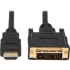 Picture of Tripp Lite Safe-IT HDMI to DVI Cable Antibacterial DVI-D Single Link 6ft