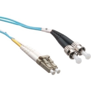 Picture of Axiom LC/ST Multimode Duplex OM4 50/125 Fiber Optic Cable 25m - TAA Compliant