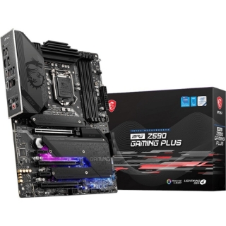 Picture of MSI MPG Z590 GAMING PLUS Desktop Motherboard - Intel Z590 Chipset - Socket LGA-1200 - Intel Optane Memory Ready - ATX