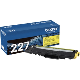 Picture of Brother Genuine TN-227Y High Yield Yellow Toner Cartridge