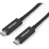 Picture of StarTech.com StarTech.com 3 ft 1m Thunderbolt 3 Cable w/ 100W PD - 40Gbps - Dual 4K or Full 5K - Certified Thunderbolt 3 USB-C Cable