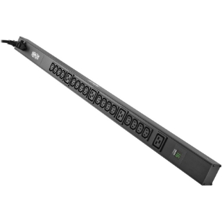 Picture of Tripp Lite PDU Metered 16 C13 4 C19 3.2/3.8kW 208/240V C20/L6-20P 10ft Cord