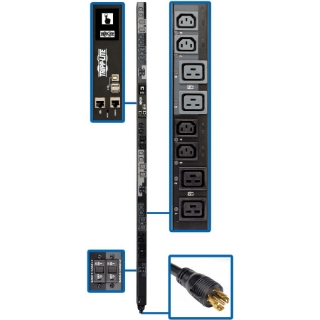 Picture of Tripp Lite 3-Phase PDU Switched 17.3kW 240V 12 C13; 12 C19 L22-30P TAA