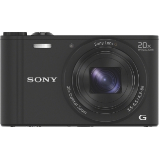 Picture of Sony Cyber-shot DSC-WX350 18.2 Megapixel Compact Camera - 0.17" - 3.39" - Black