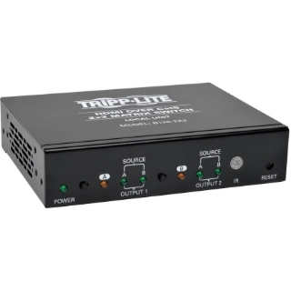 Picture of Tripp Lite HDMI over Cat5 Cat6 2x2 Matrix Video Extender Switch HDMI RJ45 F/F TAA