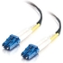 Picture of C2G-5m LC-LC 9/125 OS1 Duplex Singlemode PVC Fiber Optic Cable - Black