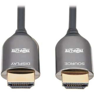 Picture of Tripp Lite P568F-10M-8K6 HDMI Fiber Active Optical Cable, M/M, Black, 10 m (33 ft.)