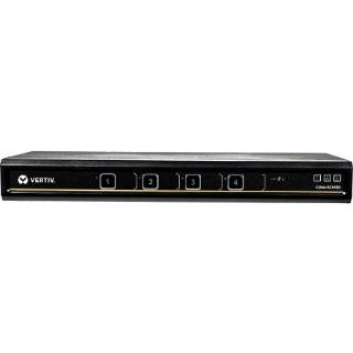 Picture of Vertiv Cybex SC800 Secure KVM | 4 Port | Secure Desktop KVM Switch (SC845D-001)