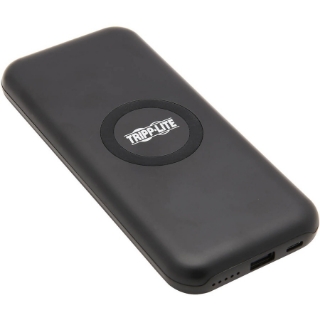 Picture of Tripp Lite Portable USB Battery Charger Mobile Power Bank Wireless 10K mAh