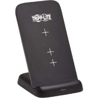 Picture of Tripp Lite 10W Wireless Fast-Charging Stand With International AC Adapter, Black