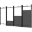 Show details for Peerless-AV SEAMLESS Kitted DS-LEDTVF-4X4 Mounting Frame for LED Display, Video Wall - Black, Silver Picture of Peerless-AV SEAMLESS Kitted DS-LEDTVF-4X4 Mounting Frame for LED Display, Video Wall - Black, Silver