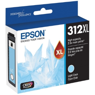 Picture of Epson Claria Photo HD T312XL Original Ink Cartridge - Light Cyan