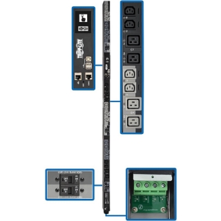 Picture of Tripp Lite 3-Phase PDU Switched 28.8kW 220/230/240V 12 C13; 12 C19 Hardwire