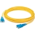 Picture of AddOn 25m SC (Male) to SC (Male) Straight Yellow OS2 Duplex Plenum Fiber Patch Cable