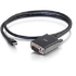 Picture of C2G 10ft Mini DisplayPort to VGA Adapter Cable Black