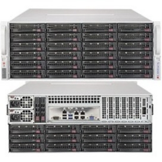 Picture of Supermicro SuperStorage 6048R-E1CR36L Barebone System - 4U Rack-mountable - Socket R3 LGA-2011 - 2 x Processor Support