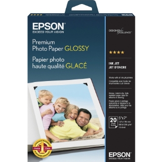 Picture of Epson Inkjet Photo Paper - White