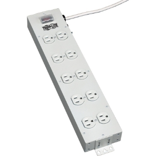 Picture of Tripp Lite Power Strip 120V 5-15R 10 Outlet Metal 15' Cord 5-15P