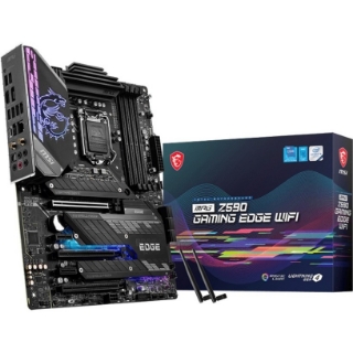 Picture of MSI MPG Z590 GAMING EDGE WIFI Desktop Motherboard - Intel Z590 Chipset - Socket LGA-1200 - Intel Optane Memory Ready - ATX