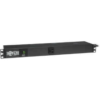 Picture of Tripp Lite PDU Metered 120V 15A 5-15R 13 Outlet 5-15P Horizontal 1URM