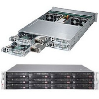 Picture of Supermicro SuperServer 6028TP-HC1TR Barebone System - 2U Rack-mountable - Socket LGA 2011-v3 - 2 x Processor Support