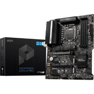 Picture of MSI Z590-A PRO Desktop Motherboard - Intel Z590 Chipset - Socket LGA-1200 - Intel Optane Memory Ready - ATX