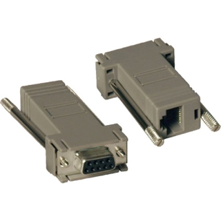 Picture of Tripp Lite Null Modem Serial RS232 Modular Adapter Kit 2x DB9F to RJ45F