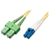 Picture of Tripp Lite 3M Duplex Singlemode 9/125 Fiber Optic Patch Cable LC/SC/APC 10' 10ft 3 Meter