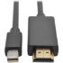 Picture of Tripp Lite 3ft Mini Displayport to HDMI Adapter Converter Cable MDP-HDMI M/M 1080p