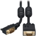 Picture of Tripp Lite 10ft VGA Coax Monitor Cable with RGB High Resolution Right Angle HD15 M/M 10'