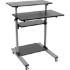 Picture of Tripp Lite Rolling Standing Desk/Workstation on Wheels, Height Adjustable, Mobile