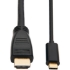 Picture of Tripp Lite USB C to HDMI Adapter Cable USB 3.1 Gen 1 4K M/M USB-C Black 3ft