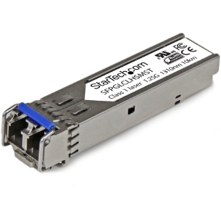 Picture of StarTech.com Cisco GLC-LH-SM Compatible SFP Module - 1000BASE-LX/LH - 1GE Gigabit Ethernet SFP Transceiver - 10km