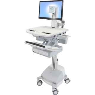 Picture of Ergotron StyleView Cart with LCD Pivot, SLA Powered, 1 Drawer