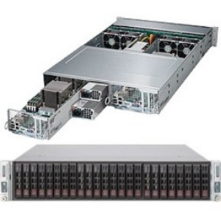 Picture of Supermicro SuperServer 2028TP-DC0FR Barebone System - 2U Rack-mountable - Socket LGA 2011-v3 - 2 x Processor Support