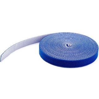 Picture of StarTech.com 100ft. Hook and Loop Roll - Blue - Cable Management (HKLP100BL)