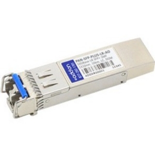 Picture of AddOn Palo Alto Networks PAN-SFP-PLUS-LR Compatible TAA Compliant 10GBase-LR SFP+ Transceiver (SMF, 1310nm, 10km, LC, DOM)