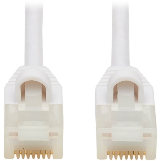 Picture of Tripp Lite Safe-IT Cat6a Ethernet Cable Antibacterial Snagless Slim M/M 5ft