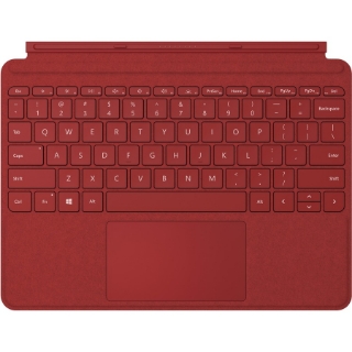 Picture of Microsoft Type Cover Keyboard/Cover Case Microsoft Surface Go 2, Surface Go Tablet - Poppy Red