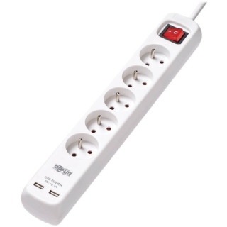 Picture of Tripp Lite Protect It! PS5F3USB 5-Outlets Power Strip