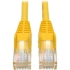 Picture of Tripp Lite 7ft Cat5e / Cat5 Snagless Molded Patch Cable RJ45 M/M Yellow 7'