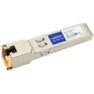 Picture of AddOn Viptela VIP-SFP-1GE-BASET Compatible TAA Compliant 10/100/1000Base-TX SFP Transceiver (Copper, 100m, RJ-45)