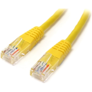 Picture of StarTech.com 10 ft Yellow Molded Cat5e UTP Patch Cable