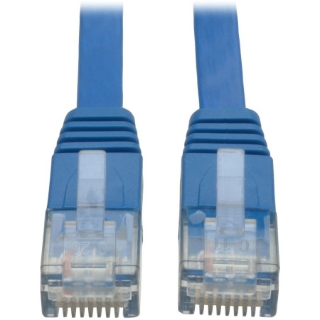 Picture of Tripp Lite 25ft Cat6 Gigabit Snagless Molded Patch Cable RJ45 M/M Blue 25'