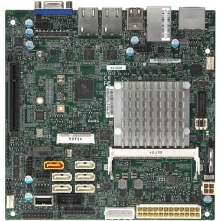 Picture of Supermicro X11SAA Server Motherboard - Intel Chipset - Socket BGA-1296 - Mini ITX