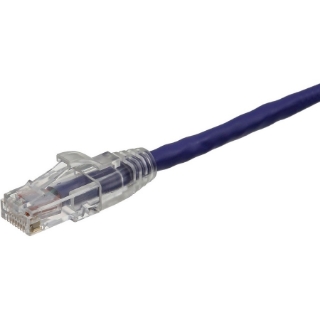 Picture of Axiom 10FT CAT6 UTP 550mhz Patch Cable Clear Snagless Boot (Purple) - TAA Compliant