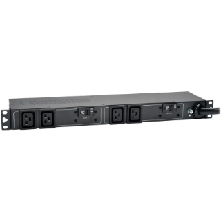 Picture of Tripp Lite PDU Basic 230V 32A 7.4kW C19 4 Outlet IEC309 Blue Horizontal 1URM