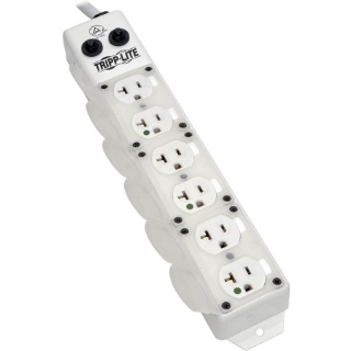 Picture of Tripp Lite Safe-IT Power Strip Hospital Medical Grade Antimicrobial UL 1363A 6 Outlet 25' cord