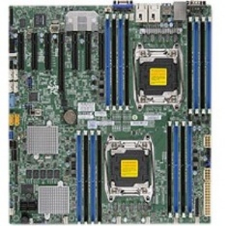 Picture of Supermicro X10DRH-C Server Motherboard - Intel C612 Chipset - Socket LGA 2011-v3 - Extended ATX